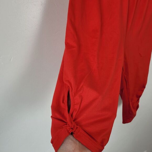 Set Of 3 NEW Biker Shorts Knee Length Under Skirt Modesty Red Purple White Large - Picture 4 of 14